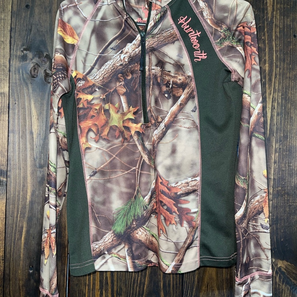 Huntworth Women's Camouflage Long Sleeve Top